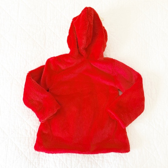 Little Lass Faux Fur Reindeer Coat 3T Christmas - Picture 5 of 5